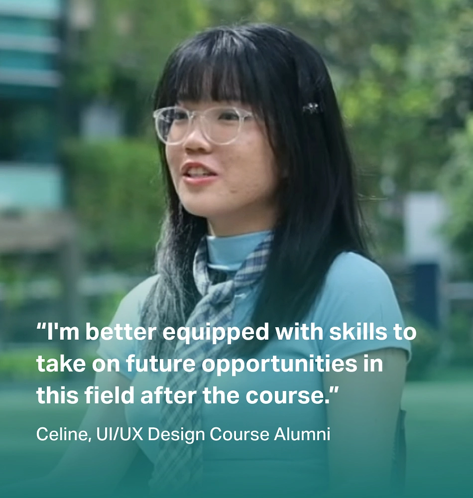 UI UX Design Course Alumni Celine Vertical Institute